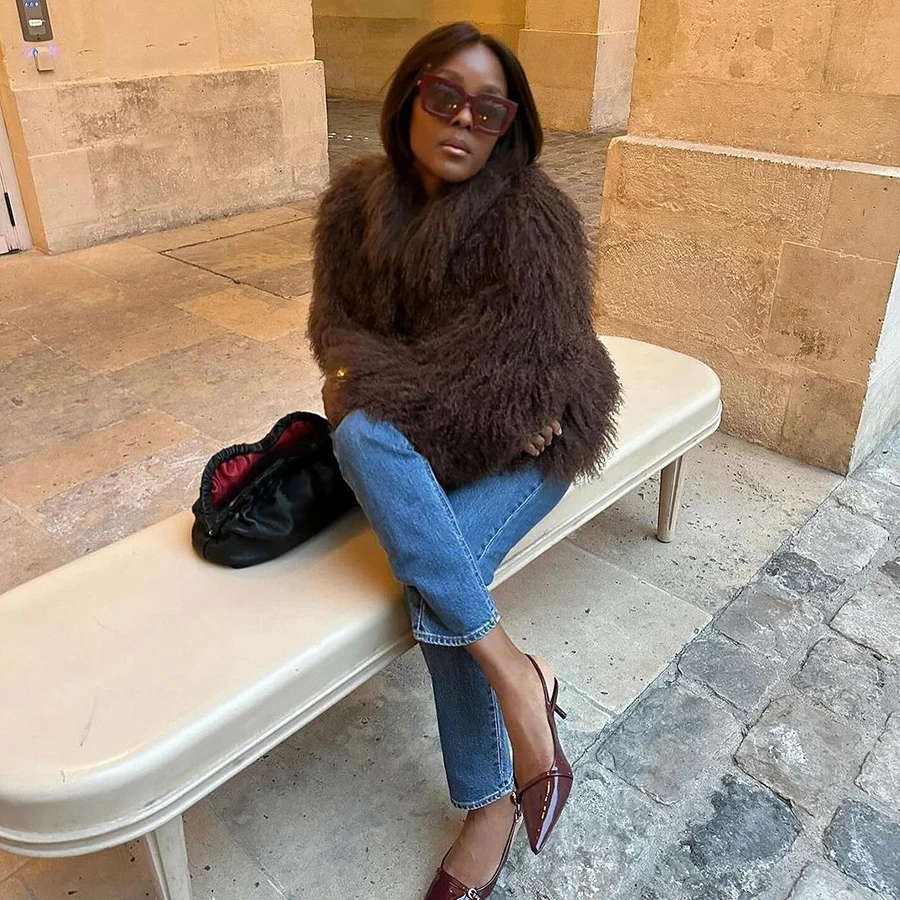 Куртки из натурального меха для женщин