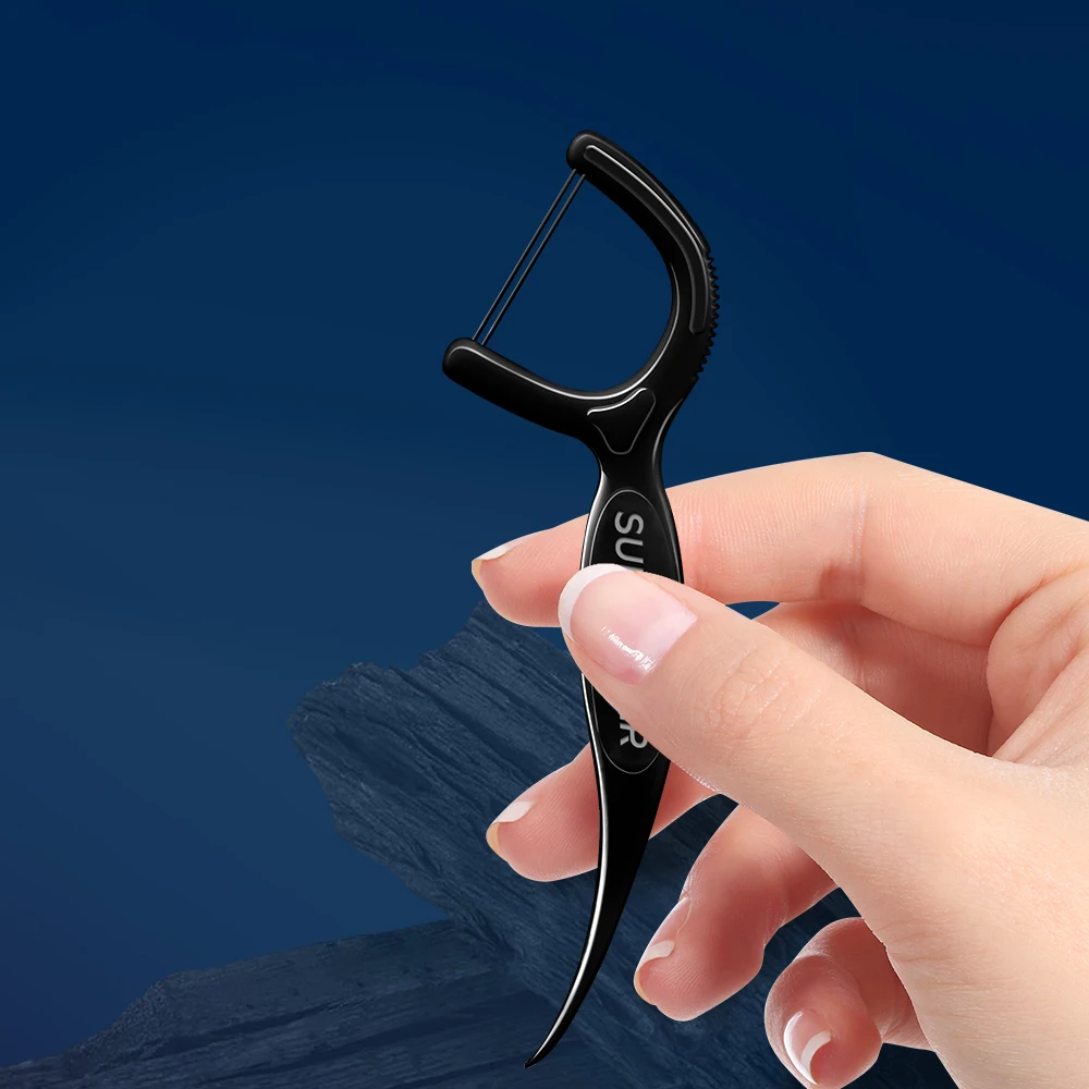 Зубная нить с двойной линией - Фотография_5