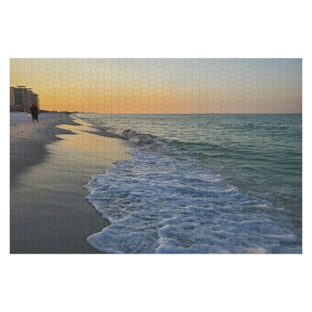 Пазл ocean wave sunrise on the