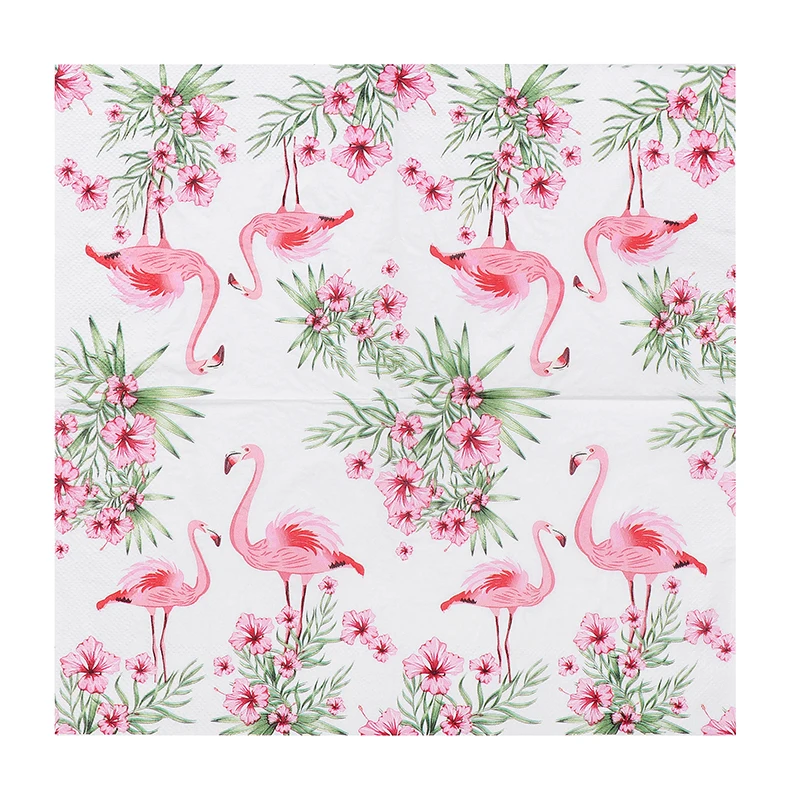 Ins wind flamingo цветные бумажные - Фотография_5