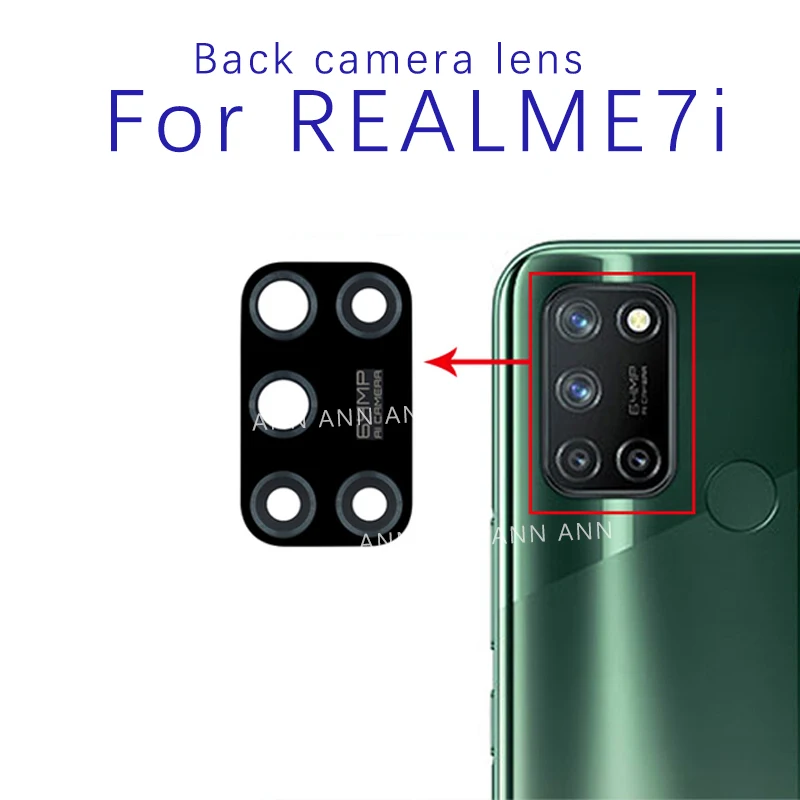 Стеклянный объектив задней камеры для oppo realme 7 7pro 7i 75g - Фотография_5