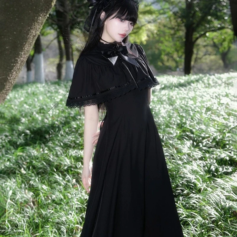 Элегантное французское кружевное платье с длинными рукавами - Фотография_5