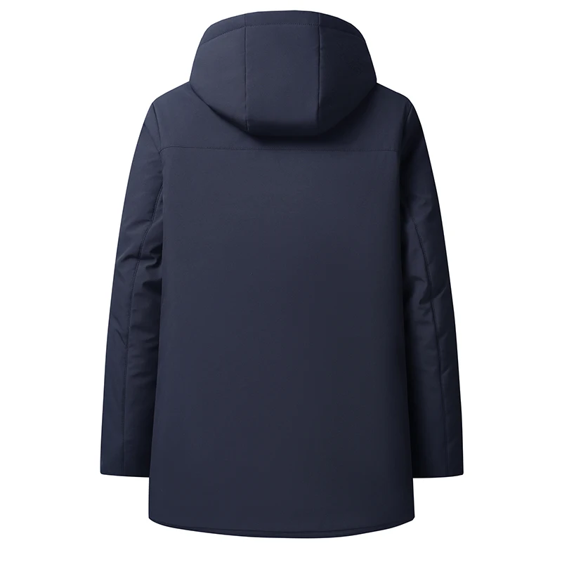 Модная трендовая толстая теплая стеганая куртка - Фотография_6