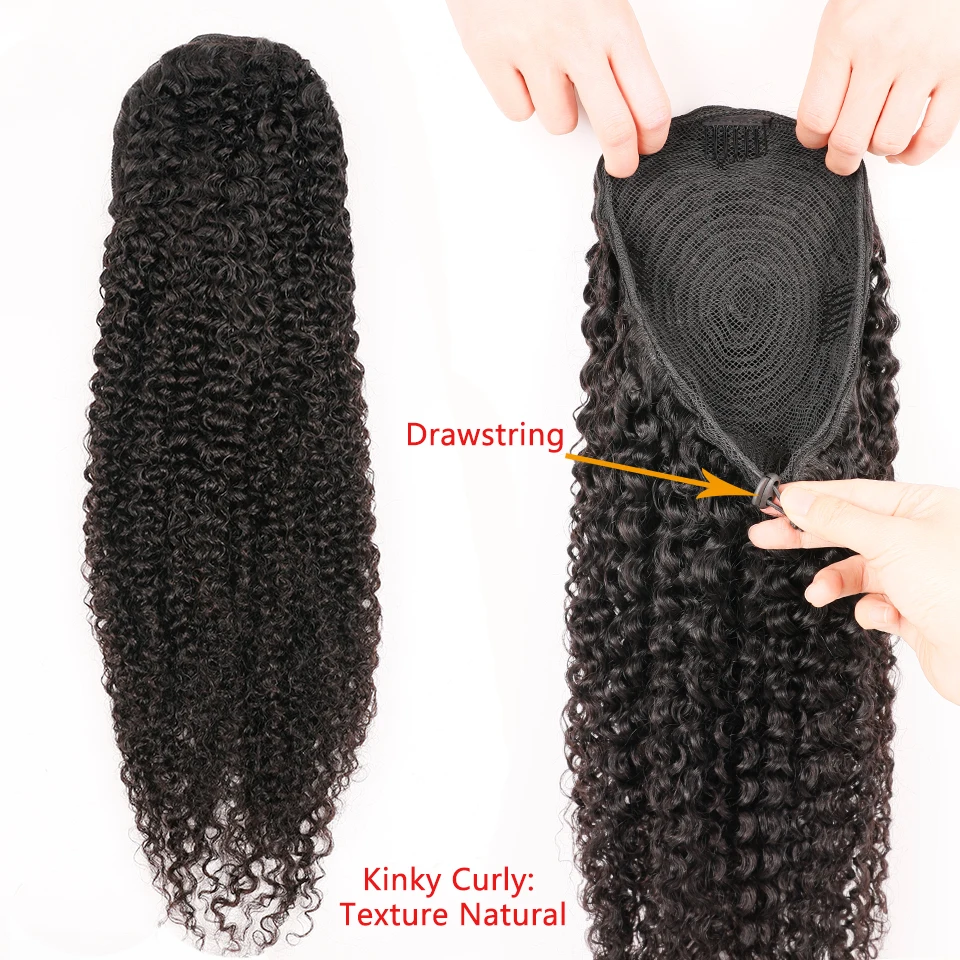 Aliballad kinky curly drawstring - Фотография_3
