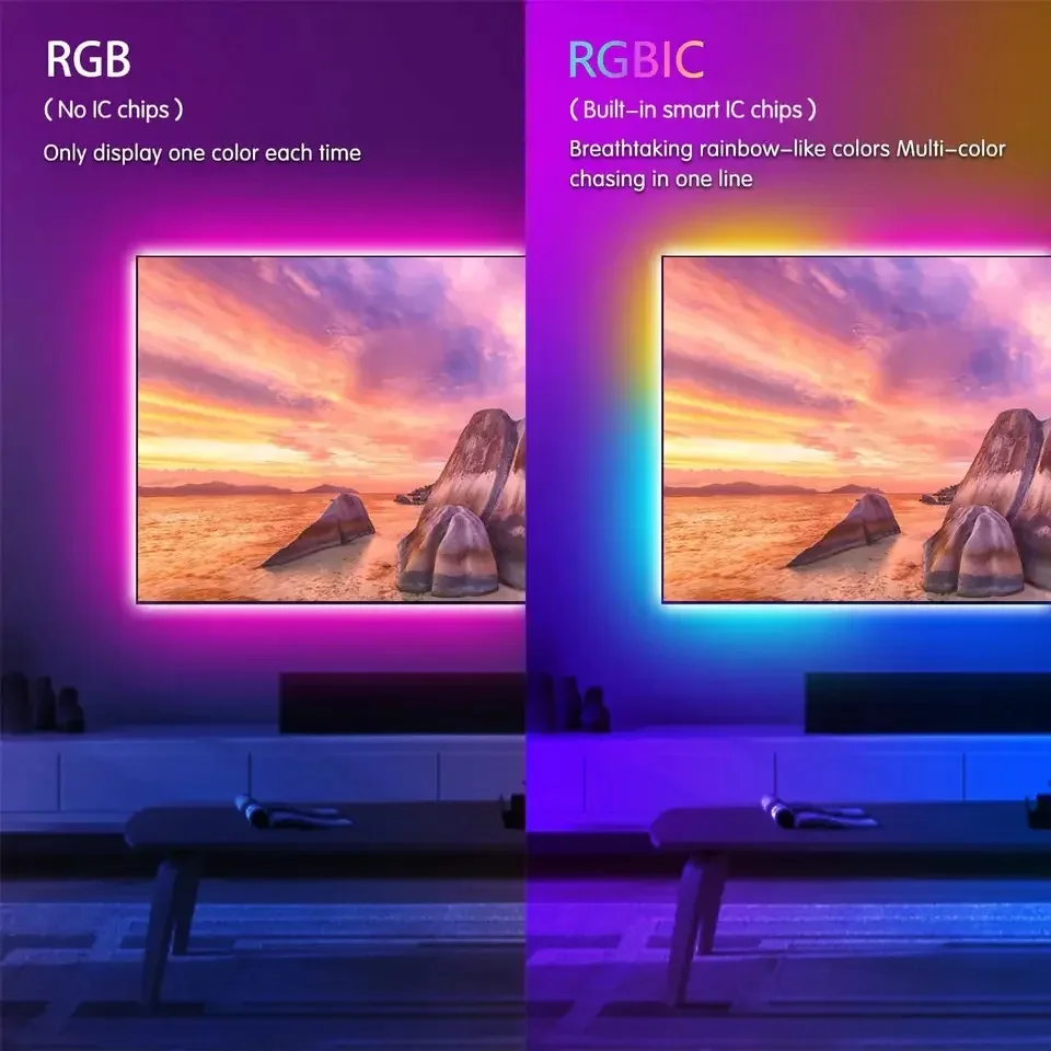 Smart ambient tv светодиодная подсветка 4k 1 - Фотография_3