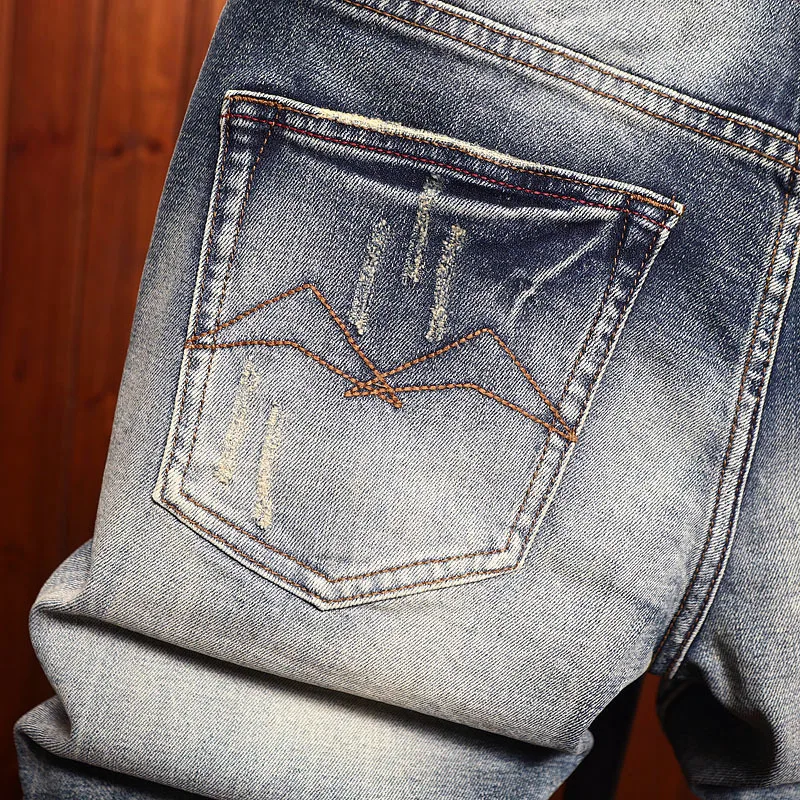 Высококачественные мужские джинсовые шорты - Фотография_5