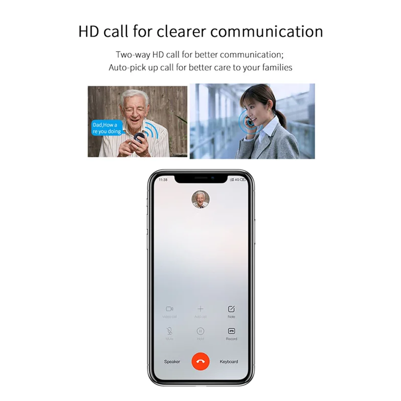 Новый 4g gps-подвеска v45 для детей старшего возраста - Фотография_2