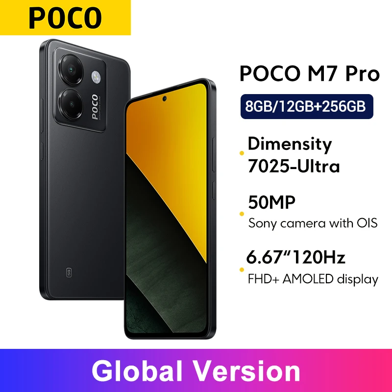 Глобальная версия poco m7 pro mtk