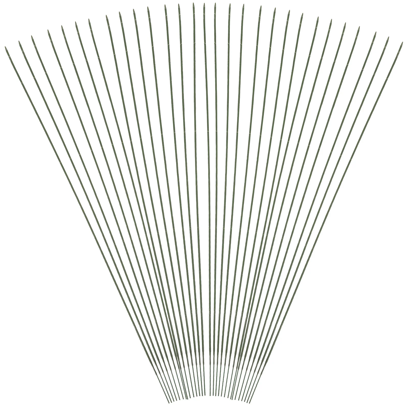 Зеленые стебли, искусственная цветочная ветка для diy - Фотография_3