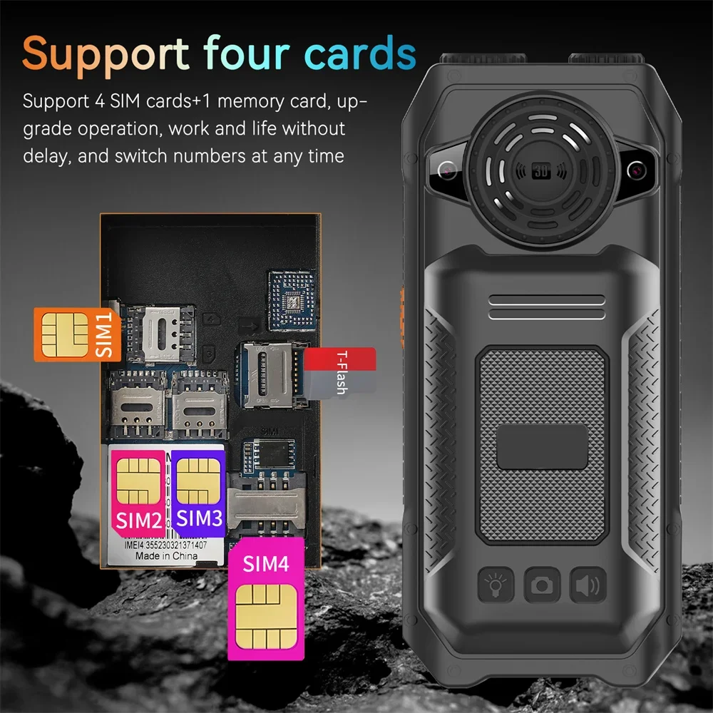 Uniwa m6000 2g функция телефона power bank 2 - Фотография_6