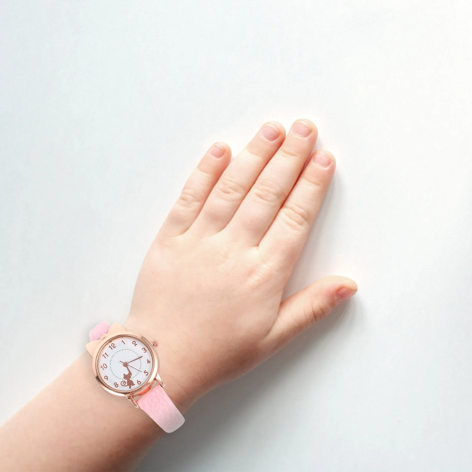 Детские часы с рисунком кота - Фотография_6