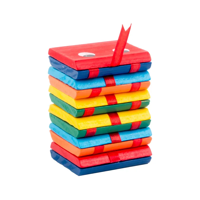 Бесконечные волшебные складные деревянные змеиные блоки - Фотография_4