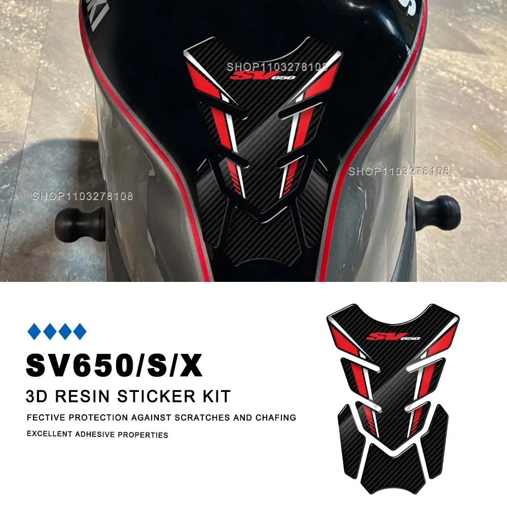 Для suzuki sv650 sv650s sv650x 3d наклейка из эпоксидной смолы