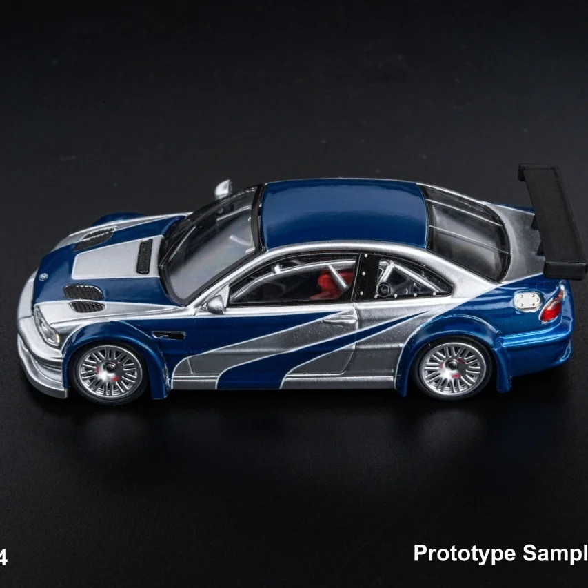 Dcm 1:64 bmw m3 e46 gtr gran turismo - Фотография_3