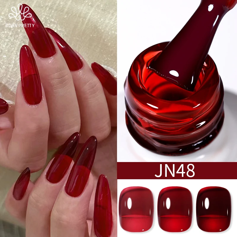 Blood red желейный гель-лак для