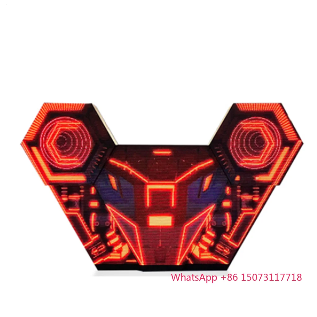 Dj booth led display night bar