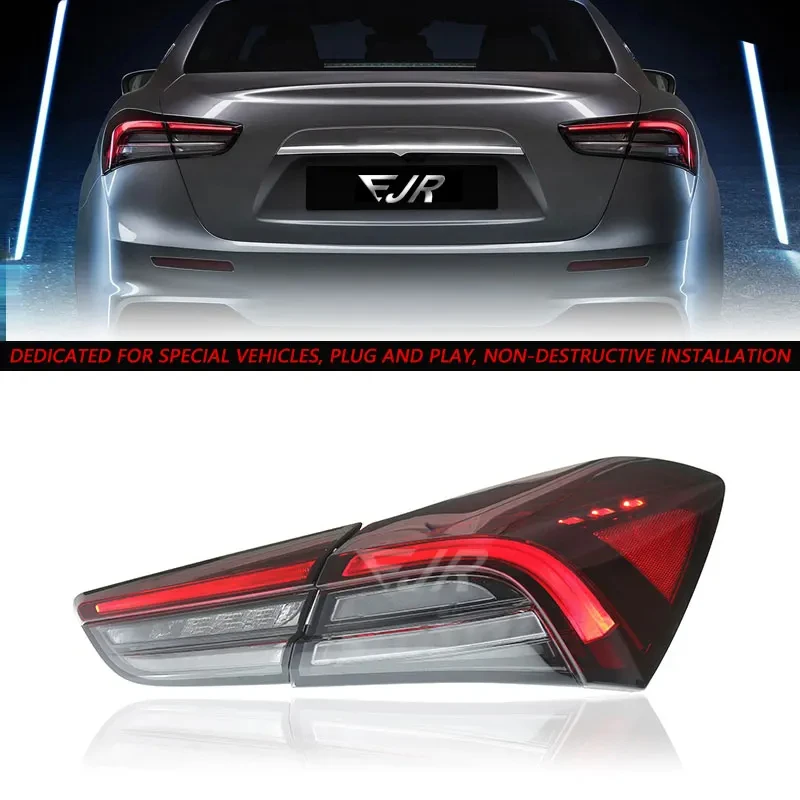 Для maserati ghibli светодиодный задний фонарь в сборе 2014-2020 - Фотография_5