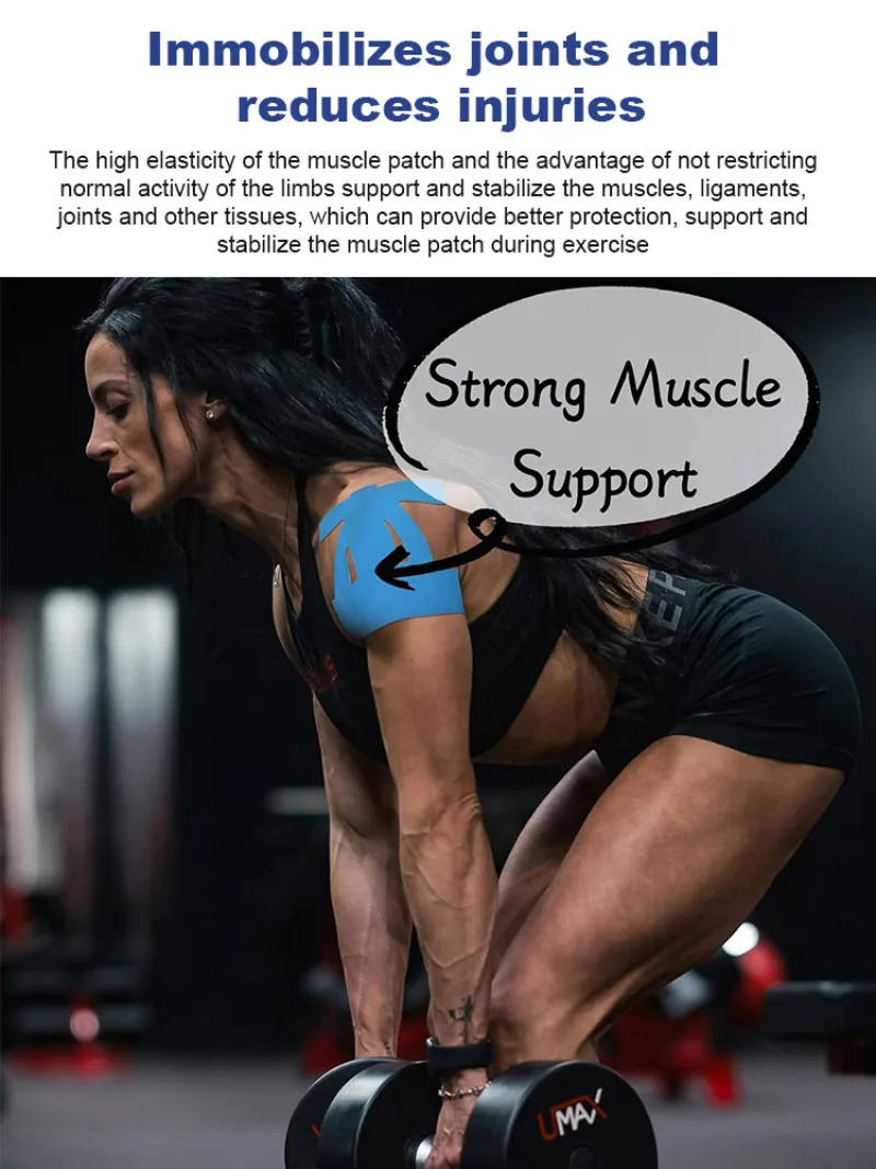 Наколенники muscle patch для мышечной - Фотография_3