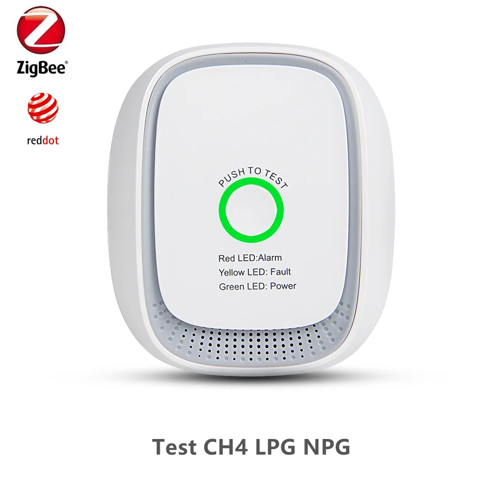 Датчик утечки горючего газа tuya zigbee3