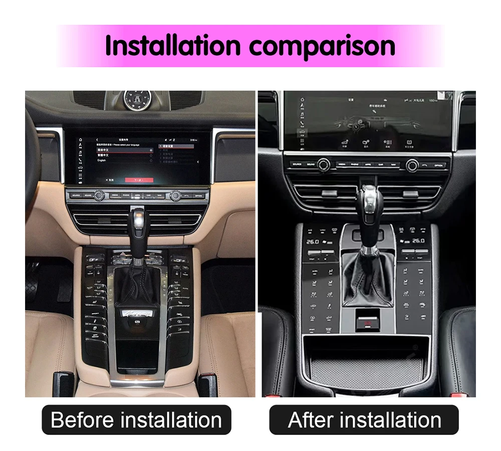 Полносенсорное цифровое автомобильное седло для porsche macan 2014-2021 - Фотография_4