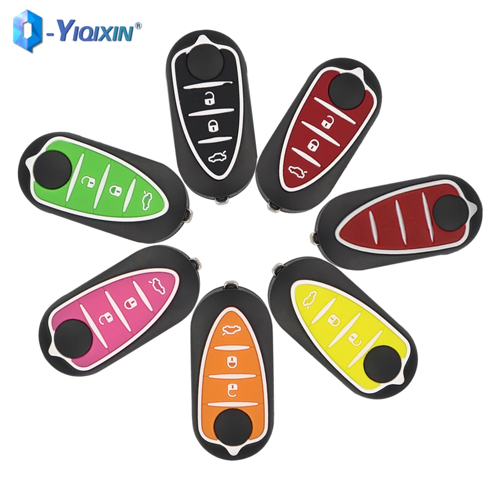 Yiqixin 3-кнопочный сменный чехол-брелок