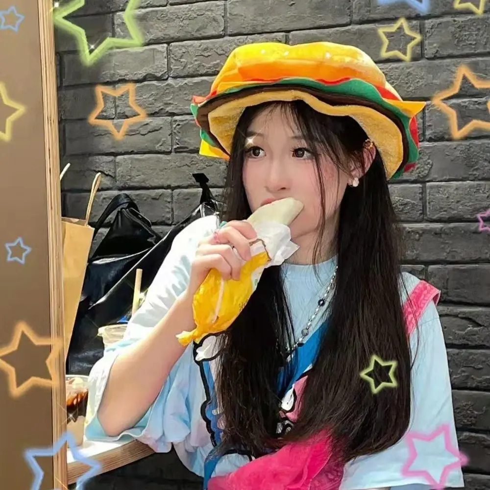 Креативная декоративная шляпа для гамбургера - Фотография_5