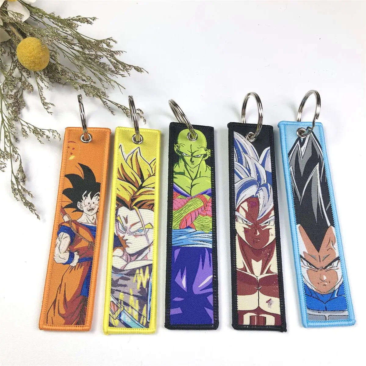Брелки dragon ball с героями мультфильмов - Фотография_3