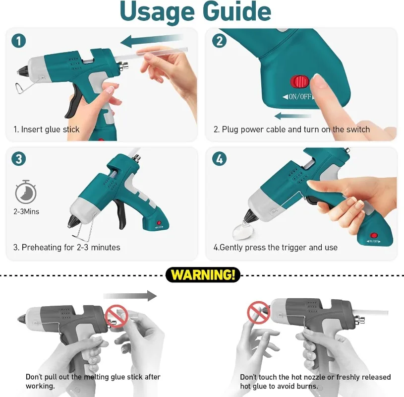 Беспроводной пистолет для горячего - Фотография_4