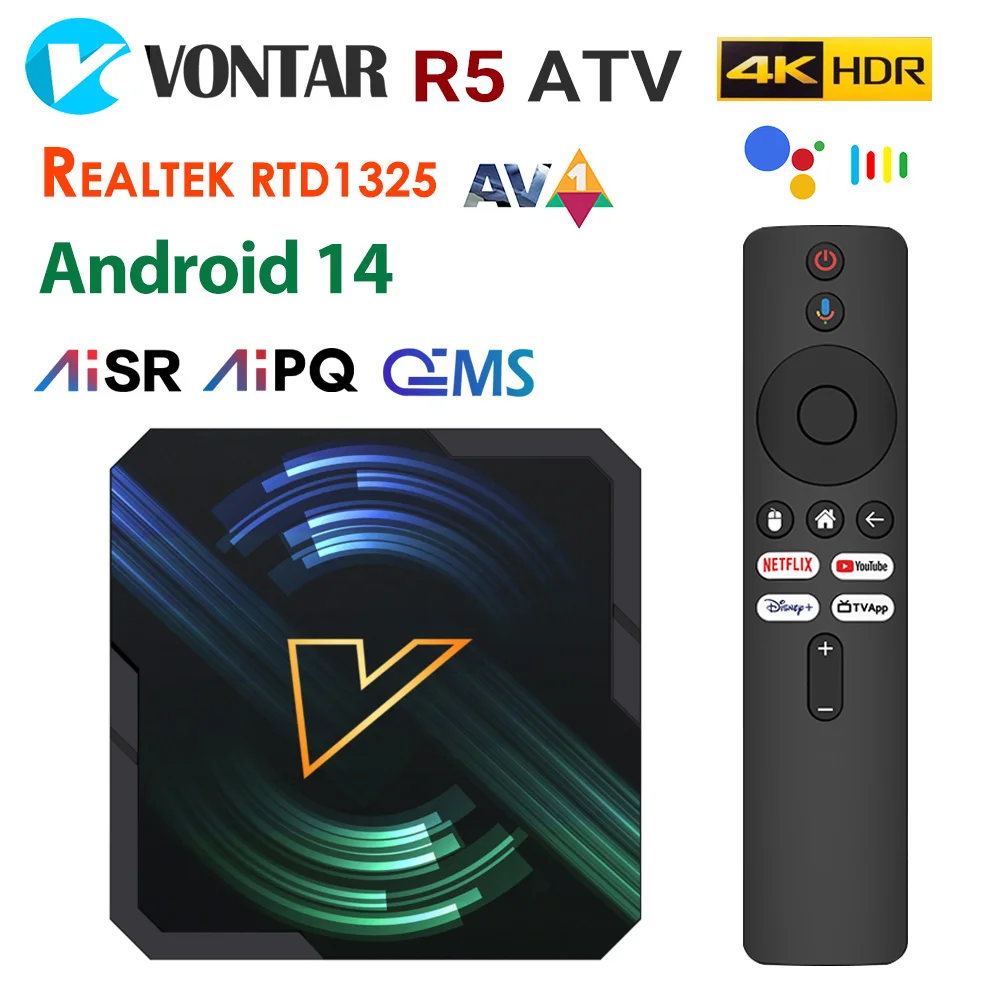Vontar r5 atv android14 tv box