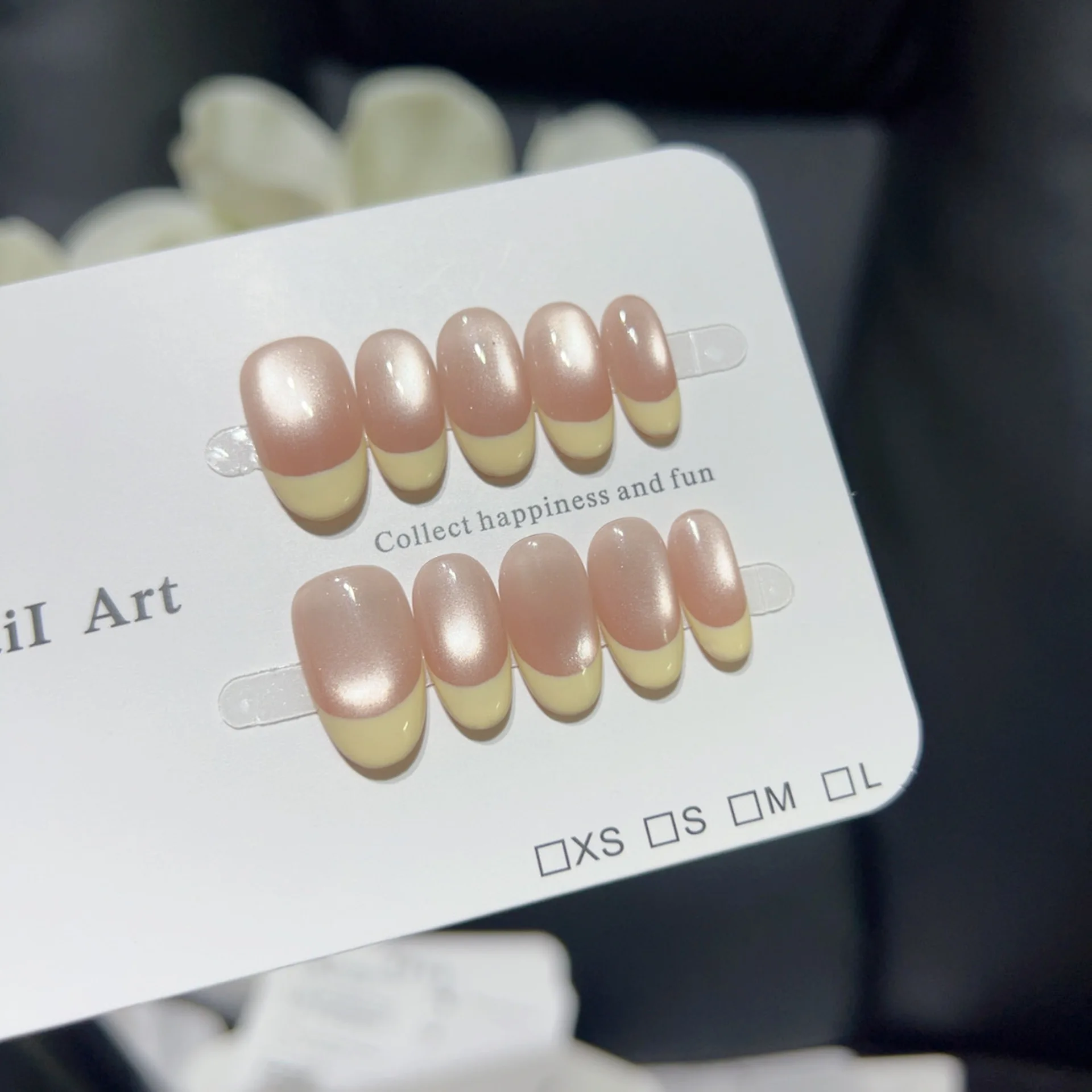 Глянцевые розовые кошачий глаз - Фотография_4