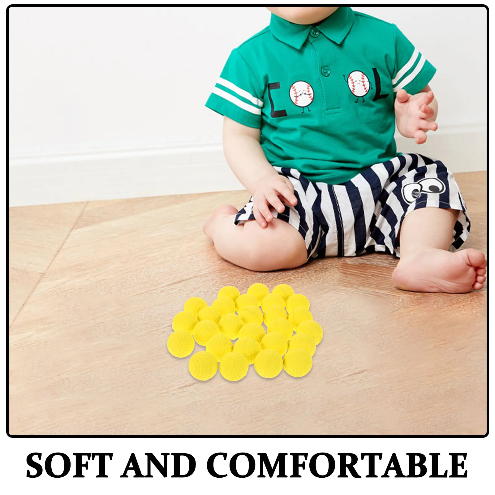 Пенопластовые тренировочные мячи для гольфа eva - Фотография_3