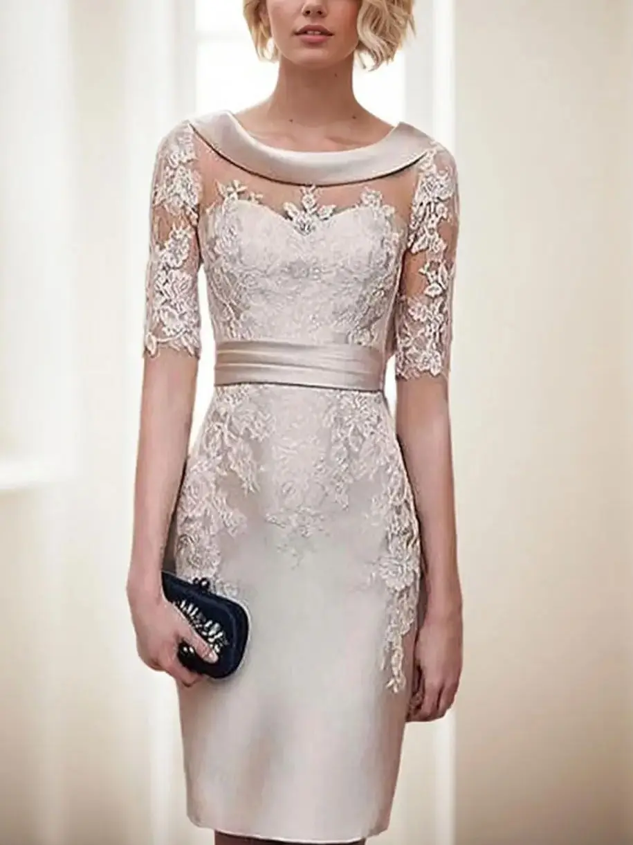 Элегантное классическое платье-футляр