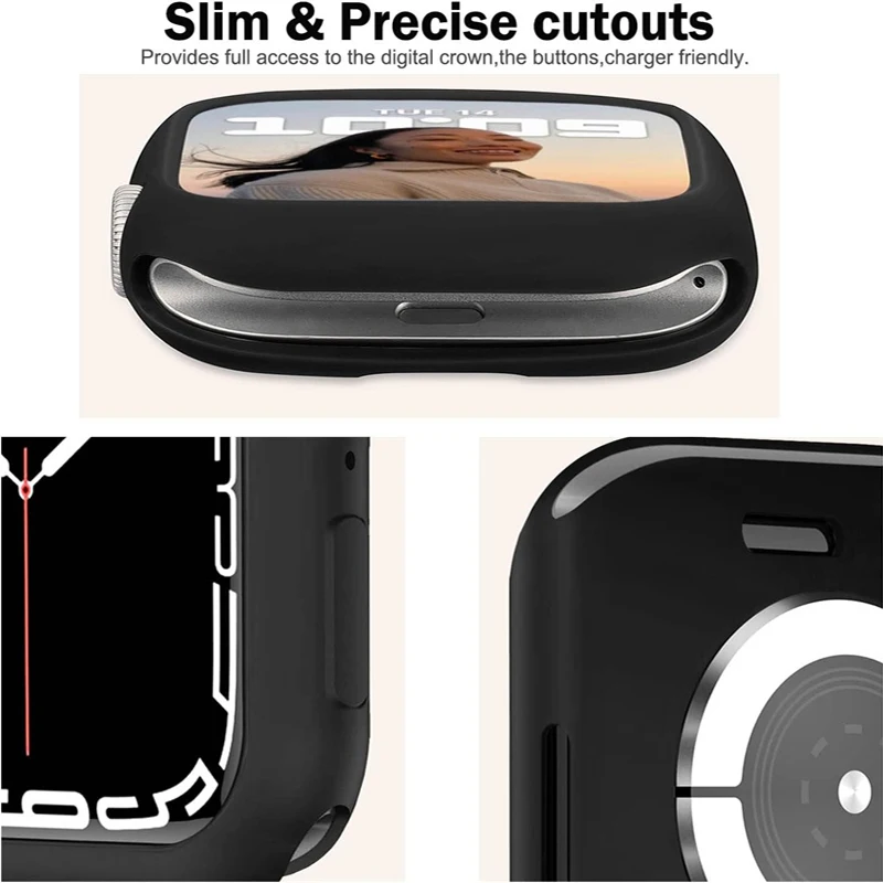 Мягкий силиконовый чехол для apple - Фотография_3