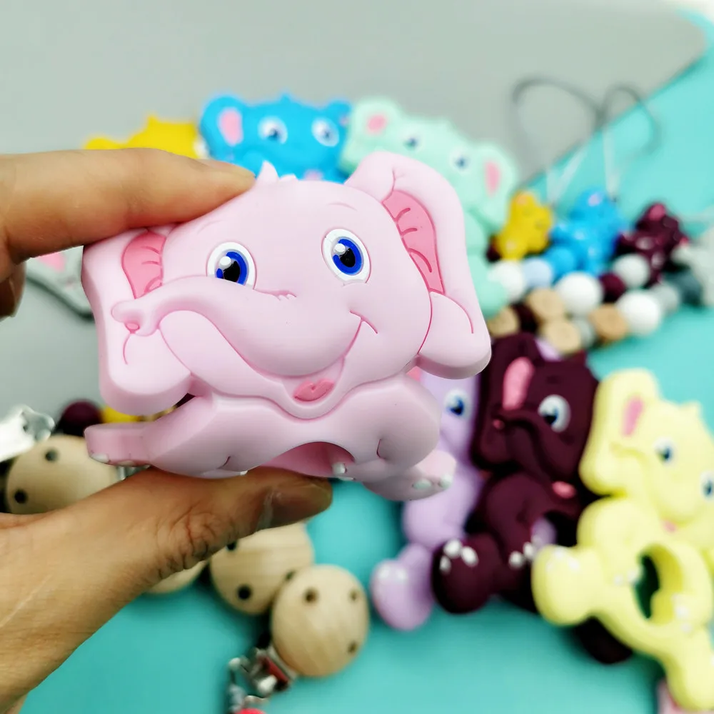 Подвеска-цепочка с буквенным именем слона на заказ - Фотография_5