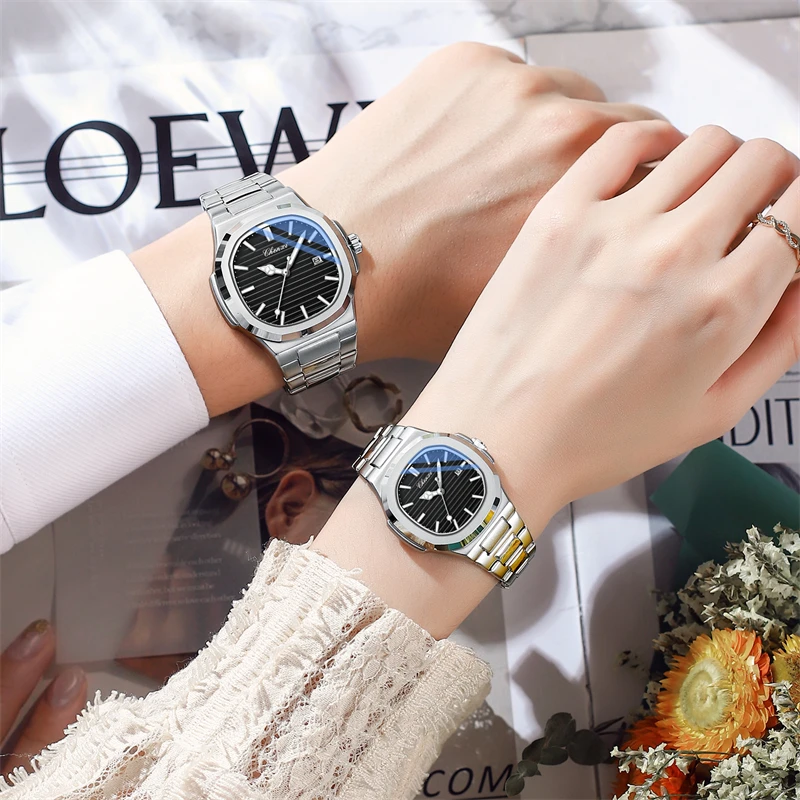 Chenxi 8222 модные кварцевые часы для пар - Фотография_2