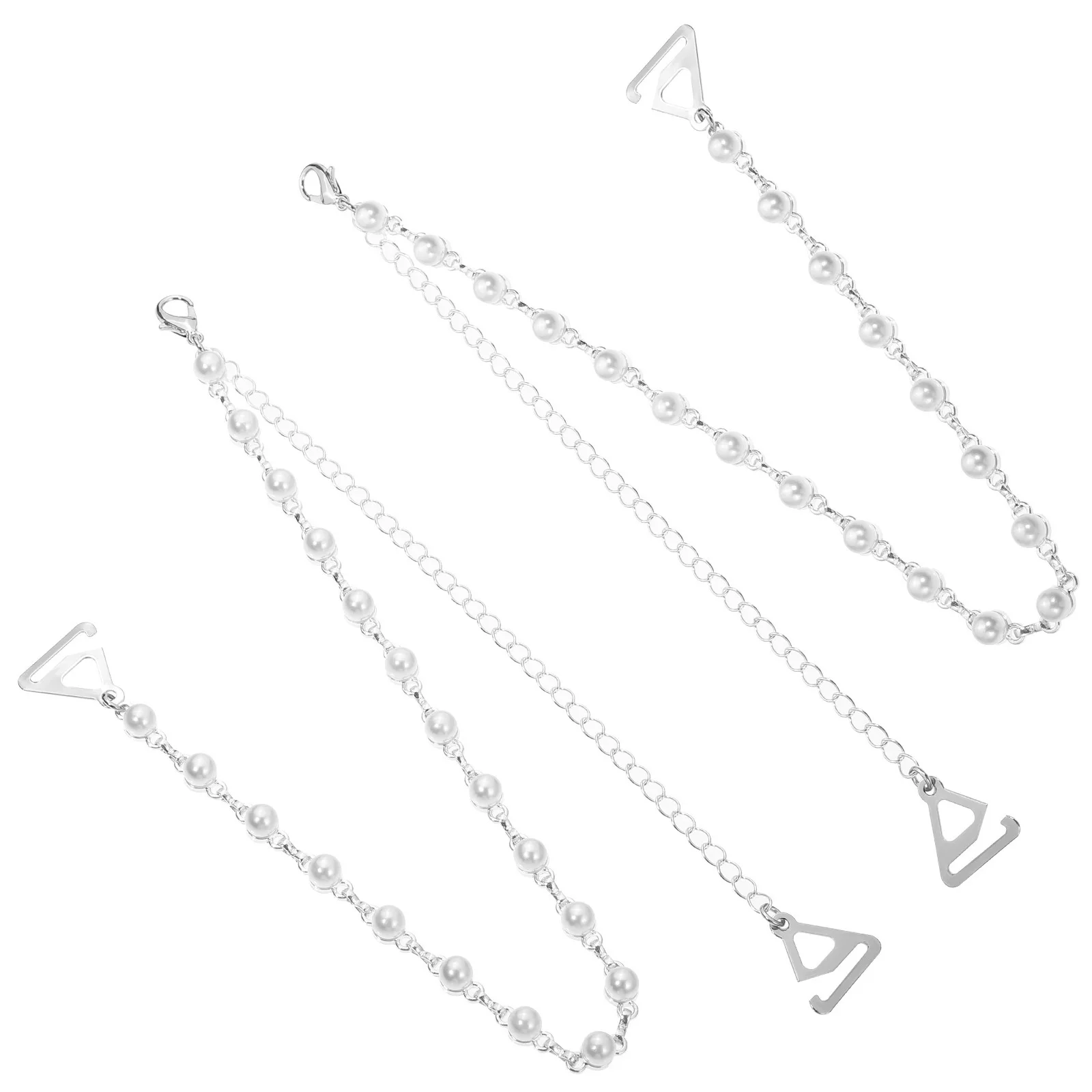 1 пара жемчужного бюстгальтера на бретелях