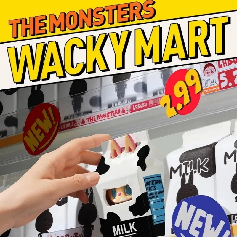 Подлинная серия pop mart labubu the monsters labubu wacky mart - Фотография_4