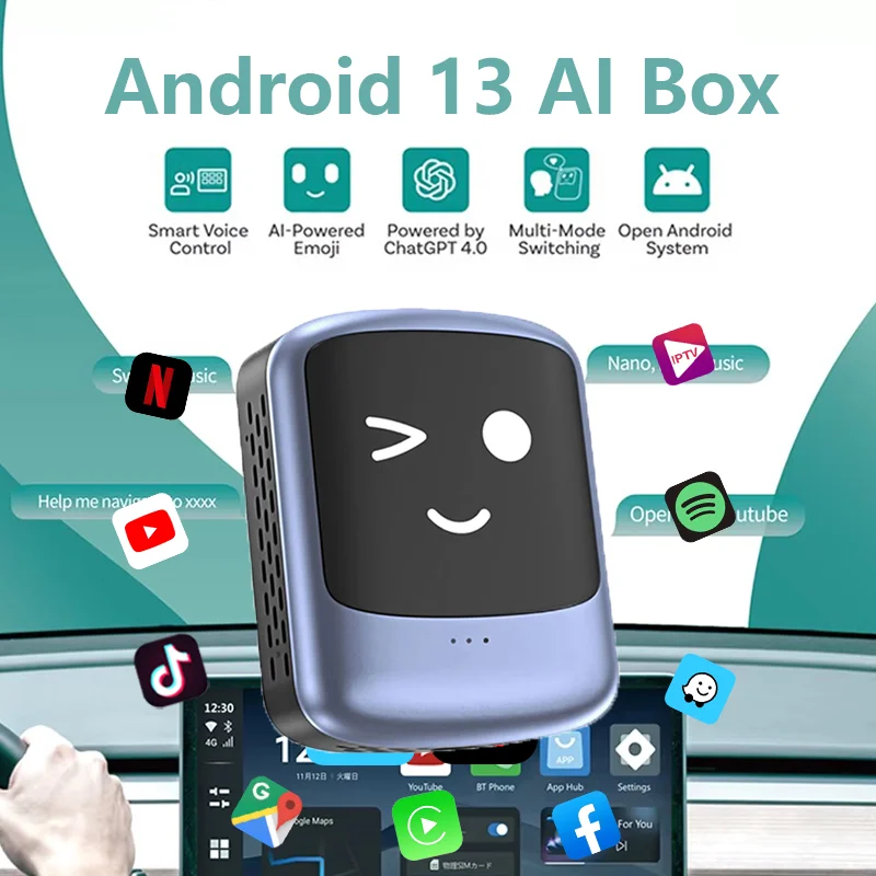 Nano ai box android 13 wirelss
