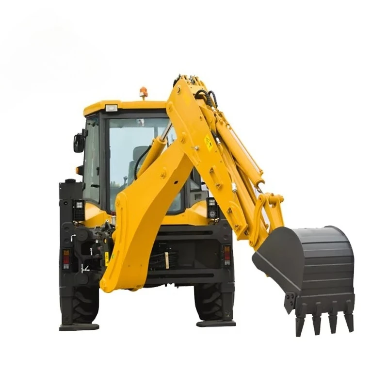 Индивидуальный компактный мини-погрузчик с ведром и навесами