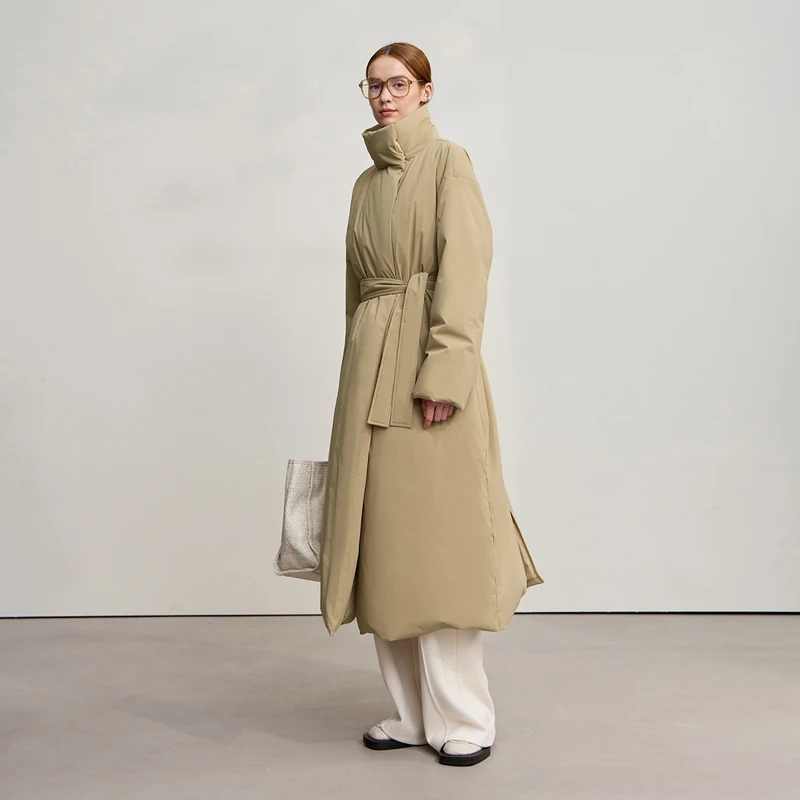 Amii пуховые пальто 2025 - Фотография_2