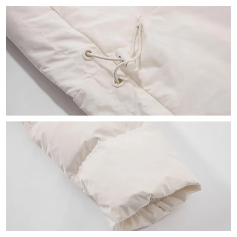 Metersbonwe женская короткая пышная куртка с капюшоном - Фотография_6