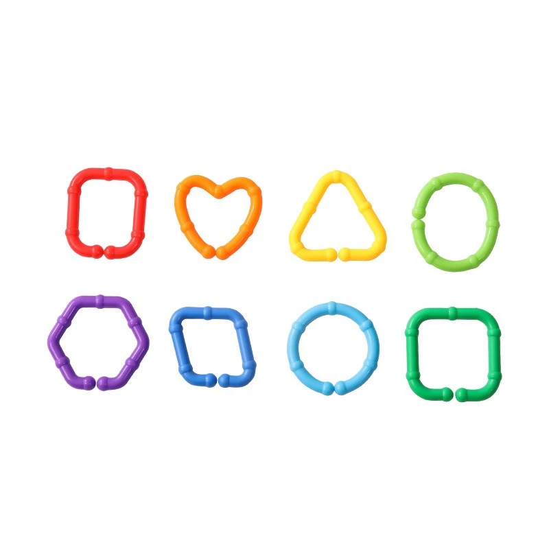 Детская геометрическая цепочка с пряжкой - Фотография_6