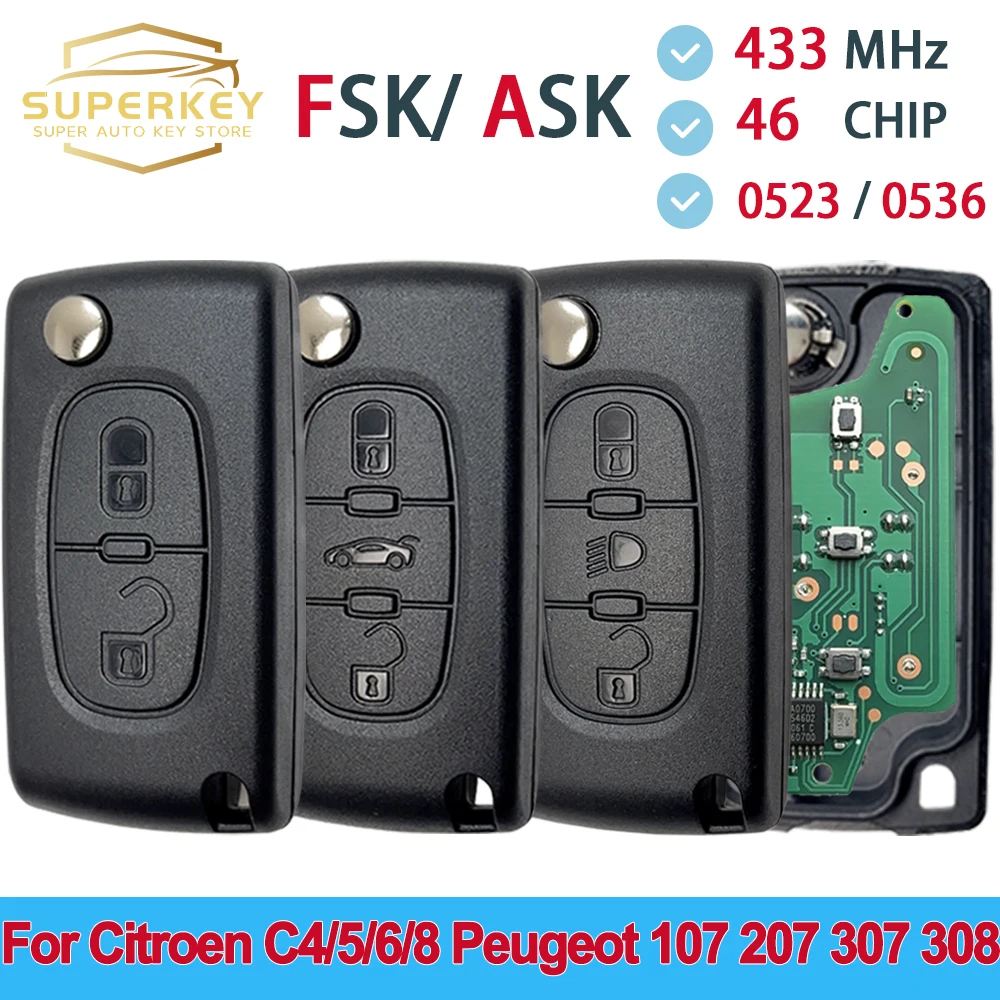 Ask fsk для citroen c2 c3 c4 c5