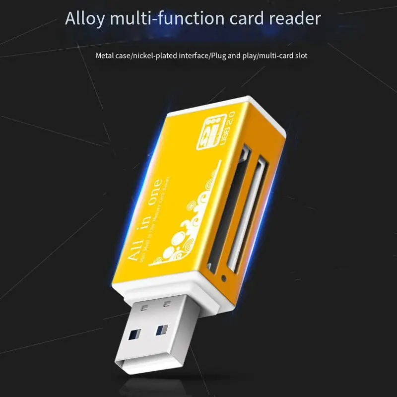 4 в 1 tf micro m2 sd ms устройство для чтения карт памяти - Фотография_6