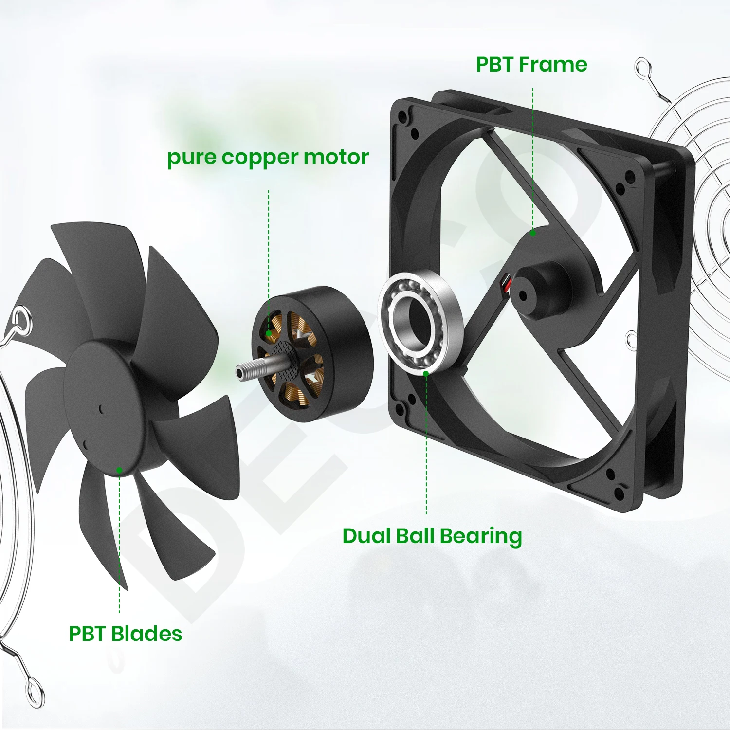 Вентилятор охлаждения с контроллером - Фотография_4