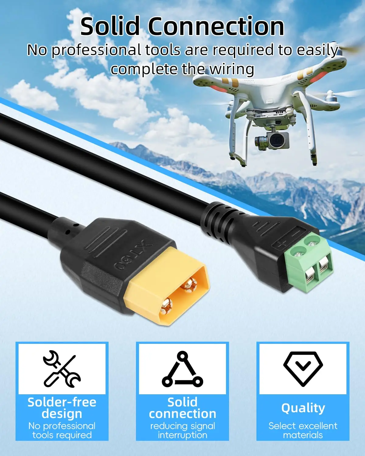 Фута xt60 «папа» на 2-контактный - Фотография_6