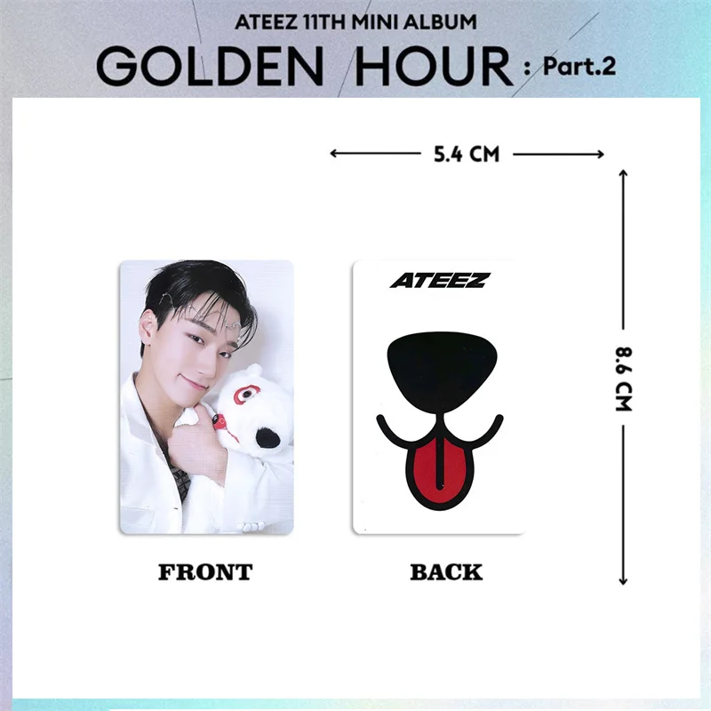 Альбом ateez lomo card golden hour: part - Фотография_3