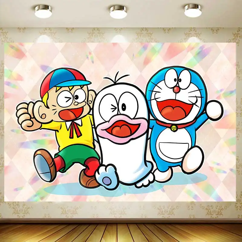 Doraemon фон для мальчика - Фотография_6