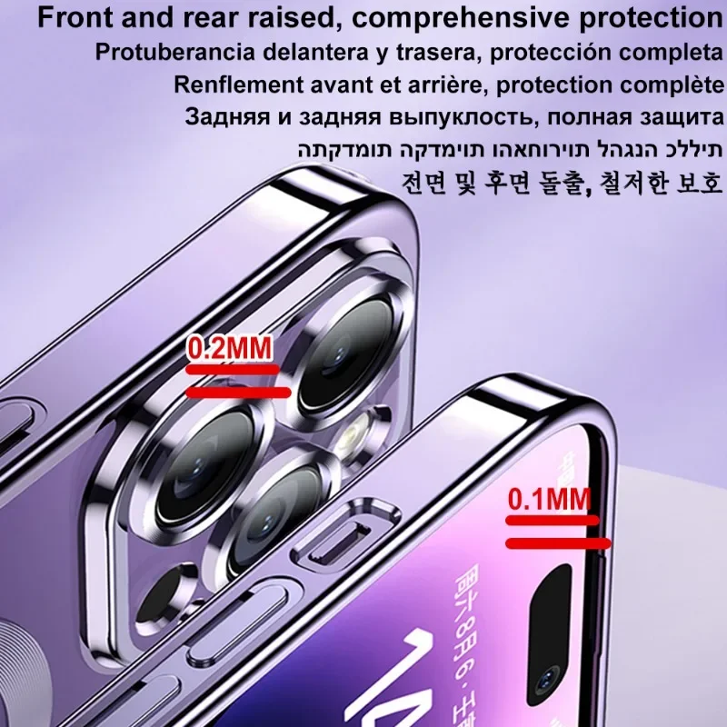 Роскошное покрытие для магнитного чехла magsafe для iphone 16 - Фотография_4