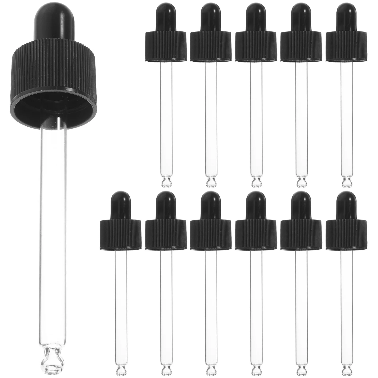 Стеклянная бутылка-капельница с защитой от капель - Фотография_3